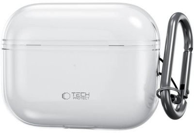 Këllëf mbrojtës Tech-Protect FlexAir për Apple AirPods Pro 3, TPU, me unazë, transparent