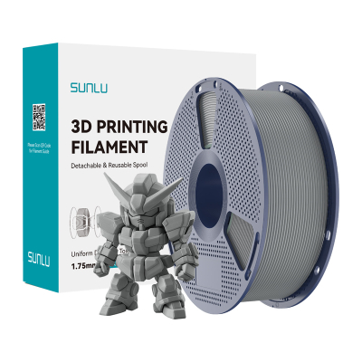 Filament 3D SUNLU PLA Plus 2.0, 1.75 mm, 1 kg, gri