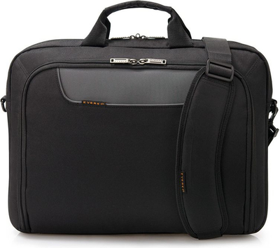 Торба за лаптоп Everki Advance Compact, 18.4\", тенок профил, црна