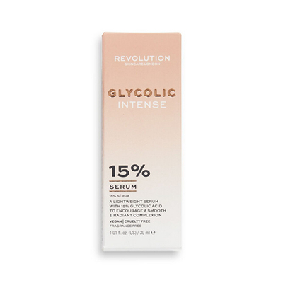 Serum për fytyrë Revolution Skincare Glycolic Intense, 30 ml
