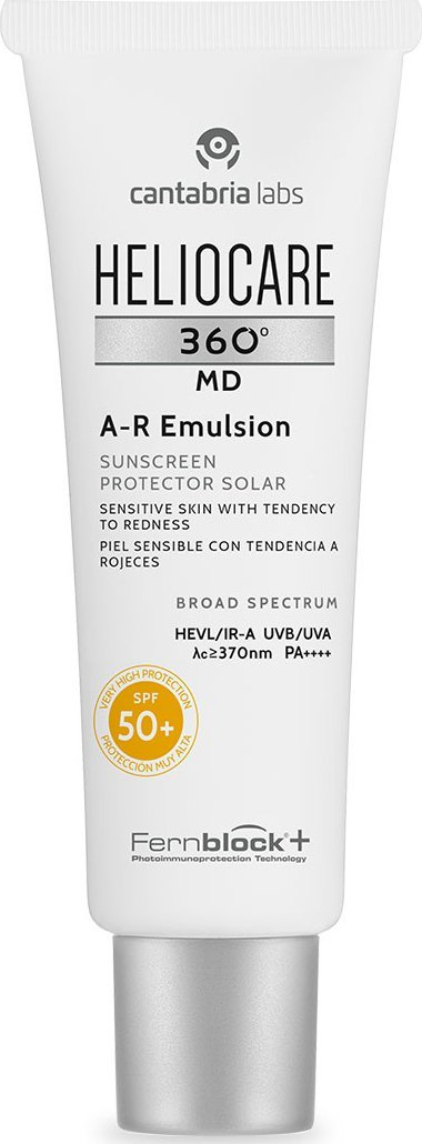 Krem dielli Heliocare 360 MD A R Emulsion, SPF50+, 50ml, i bardhë
