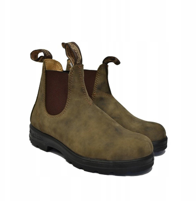 Çizme Blundstone 585 Classic, lëkurë e mirë, unisex, kafe Rustic