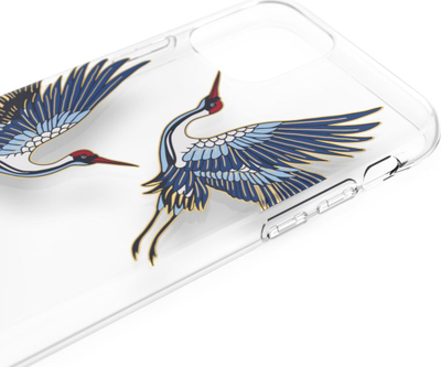 Mbrojtëse Adidas për iPhone 11 Pro, transparente me motive