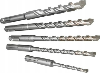 Spirale betoni Milwaukee SDS Plus M2, 7mm, 160mm, gri