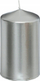 Kandela Feeric Christmas Round Satin Silver, 335g, 12cm, argjend