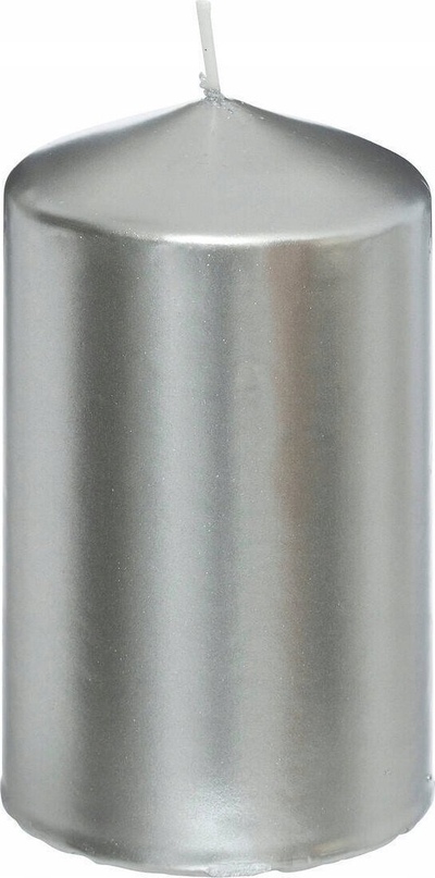 Kandela Feeric Christmas Round Satin Silver, 335g, 12cm, argjend