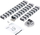 Organizues kabllosh StarTech.com Cable Management Spine, 4 kanale, trup fleksibël, i zi
