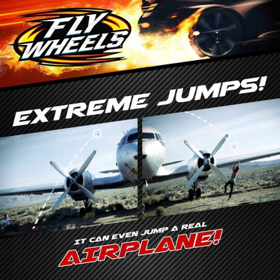 Set lodër Fly Wheels Twin Turbo Launcher, lëshuese me rrota të shpejta, për akrobaci dhe kërcime deri 30 ft, me ngjyra
