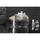 Orë burrash Zeppelin 100 Years ED.1 7690-1, kronograf quartz, 50M, e zezë e bardhë