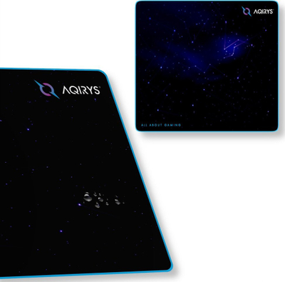 Mousepad AQIRYS Parsec Medium, 450 x 400 x 3 mm, gaming, i zi