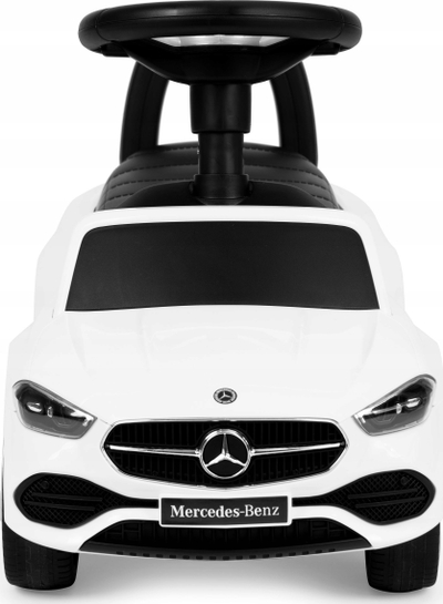 Makinë shtytëse për fëmijë ECOTOYS Mercedes C Class 667, me timon interaktiv, e bardhë