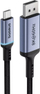 Kabllo Baseus High Definition USB C në DisplayPort, 8K 60Hz, 1.5m, e zezë