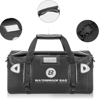 Çantë udhëtimi Rockbros Waterproof Bag, kapacitet i madh, që s’e kap uji, e zezë