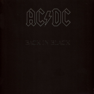 Disk vinili AC/DC Back in Black, album rok, 1LP, i zi
