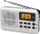 Radio portative Kruger&amp;Matz KM819, FM, orë dhe alarm, e zezë