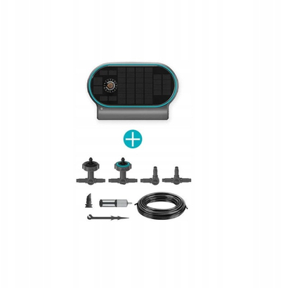 Set ujitjeje Gardena AquaBloom L Solar, automatik, me energji diellore