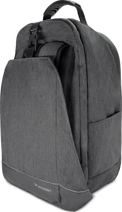 Çantë biçiklete Wozinsky WBB33BK, 30L, e papërshkueshme nga uji, e zezë