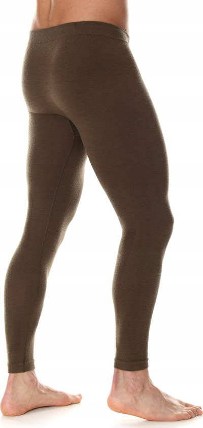 Pantallona termoaktive Brubeck LE12410 Ranger Wool, për meshkuj, lesh Merino, për temperatura të ulëta, kaki