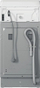 Makine larese Whirlpool TDLR 6240S PL/N, 6 kg, 1200 rpm, e bardhë