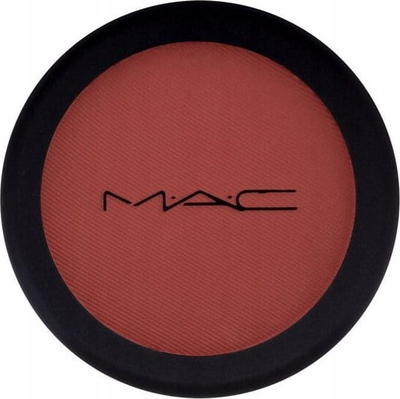 Blush pudër MAC Powder Blush Burnt Pepper, për faqe, përfundim natyral, i kuq