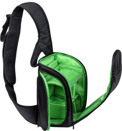 Çantë sling RivaCase 7470, 260 x 305 x 170 mm, e zezë