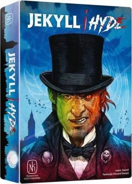 Loja shoqërore Nasza Księgarnia Jekyll and Hyde, për 2 lojtarë, duel strategjik, shumëngjyrëshe