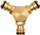 Bashkues EPM E-200-0107, 1/2 ", bronz