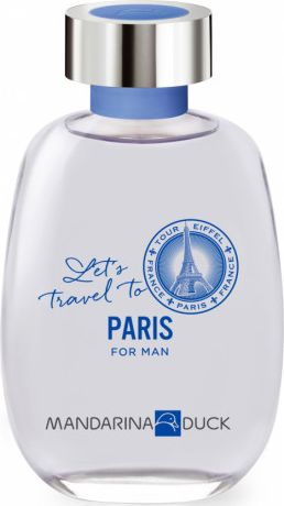 Parfum Mandarina Duck Lets Travel To Paris EDT, 100 ml, për burra