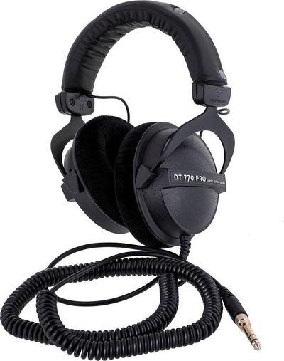 Kufje studio Beyerdynamic DT 770 PRO Black Limited Edition, të mbyllura, të zeza