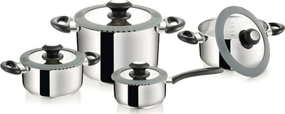Set tenxheresh Tescoma SmartCOVER, 8 pjesë, inoks, shumëngjyrësh