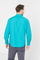 Këmishë casual për meshkuj, madhësia XL, ngjyrë turquoise
