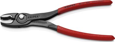 Pinca të sheshta KNIPEX 82 01 200, 200mm, metalike