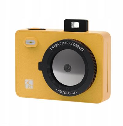 Инстант камера Hanin Z5s, 2MP, печатење 300 dpi, жолта