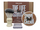 Set rroje Men Rock London Sandalwood, Krem rroje 100g + furçë rroje sintetike + mbajtëse brushash