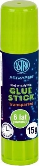 Ngjitës stik ASTRA Astrapen, transparent, 15g, 20 copa