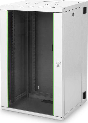Kabinet për rrjet Digitus (DN-19 20-U-3),19", 20U, i bardhë