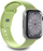 Rrip dore PURO ICON për Apple Watch 4 5 6 7 SE Ultra, 44 45 49mm, silikon, jeshile matcha