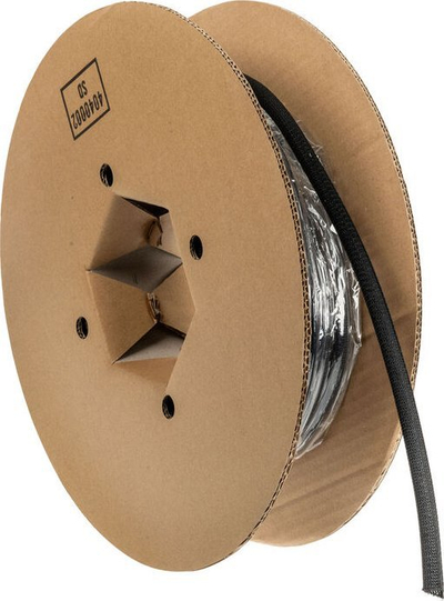 Обвивка за кабли Label the Cable PRO, дијаметар 10mm, 25m, црна