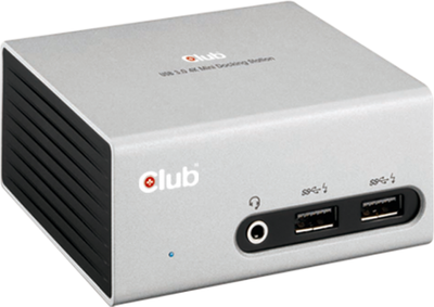 Докинг станица Club 3D SenseVision CSV-3104D, USB 3.0, 4K, црна