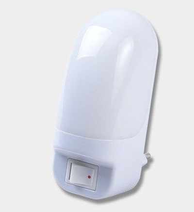 Llambë nate Rum-Lux LED 05365, që futet direkt në prizë 230V, e bardhë