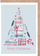 Kartolinë Krishtlindjeje Cardie Blue Christmas Tree, format A6, me zarf ekologjik