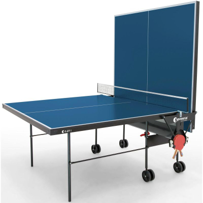Tavolinë pingpongu Sponeta S 1-27 Hobbyline, për brenda, palosëse, blu