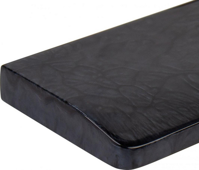 Mbështetëse e duarve për tastierë Keychron K4, 37.4 x 8 x 1.8 cm, e zezë