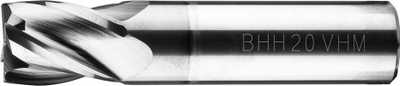 Freze cilindrike karburi Baildon FWP4K, 16mm, 4 tehe, TiAlN