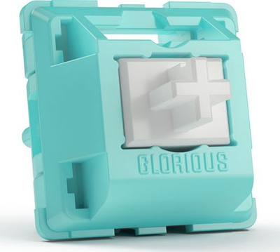 [OUTLET] Set çelësa të ndërrueshëm për tastierë Glorious PC Gaming Race, 36 copë, kaltër