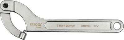 Çelës grep Yato YT-01678, diametër 80-120mm, gjatësi 340mm, argjendtë
