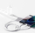 Kabllo BASEUS Superior 3në1, USB-A - USB-C/micro USB/Lightning, 1.5m, e bardhë