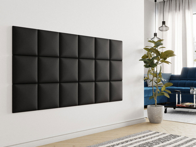 Panel muri me tapiceri 30x30 (30 x 4 x 30), Zezë
