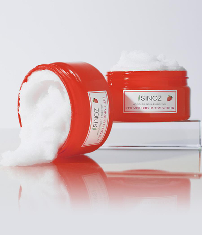 Skrab për trup Sinoz Strawberry, 250ml