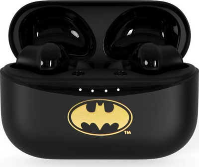 Kufje wireless OTL Technologies DC0857 Batman, TWS, me kuti karikimi, të zeza